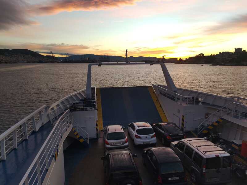 Sonnenaufgang über Athen